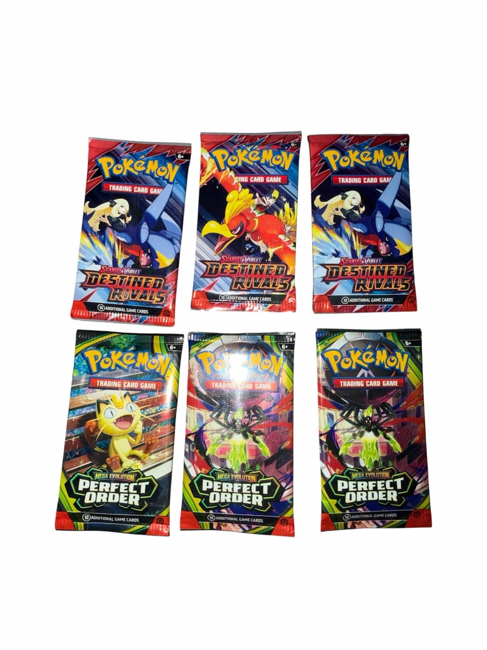 Pokémon destined rivals perfect order booster packs